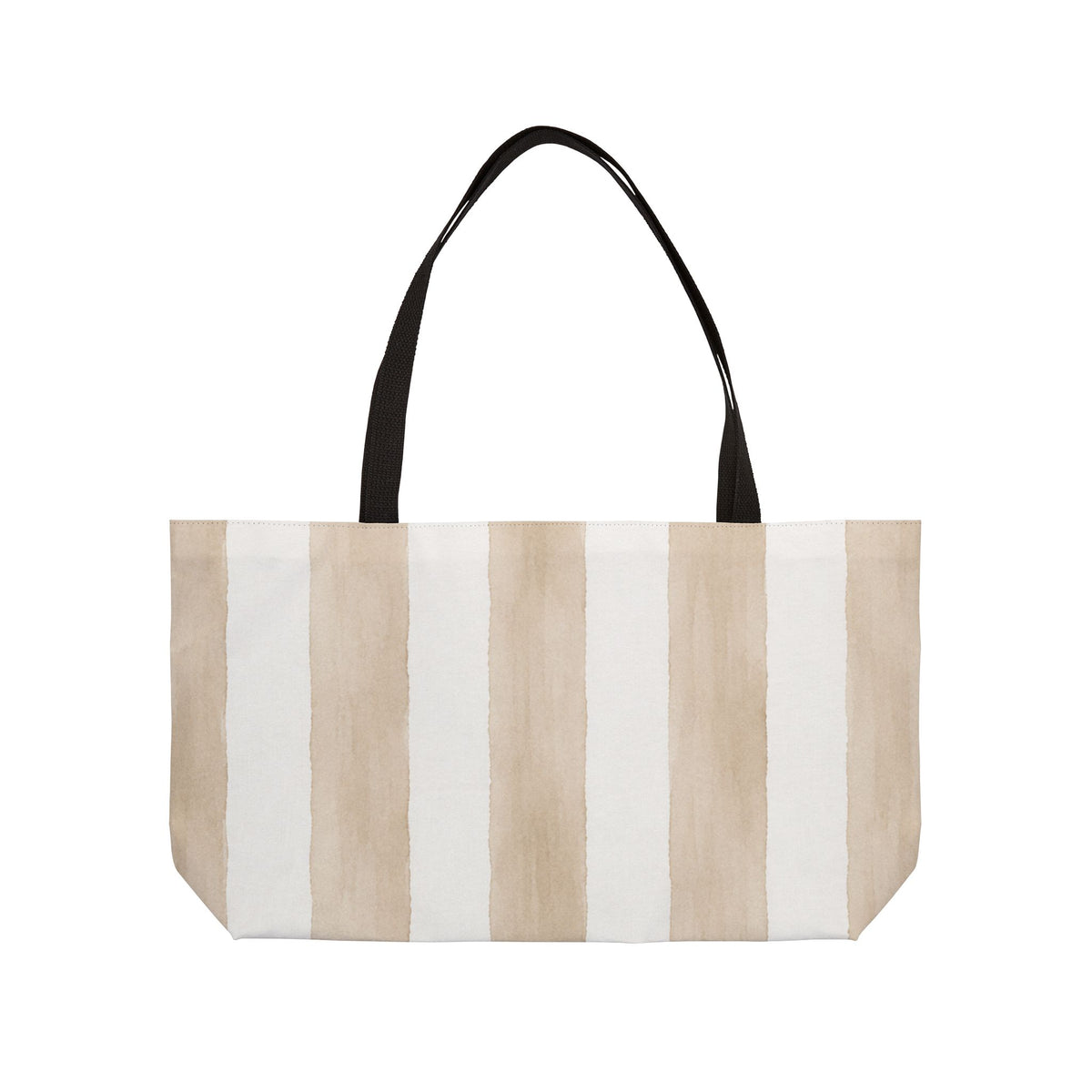 The Dunes Striped Weekender Tote Bag - Optional Monogram