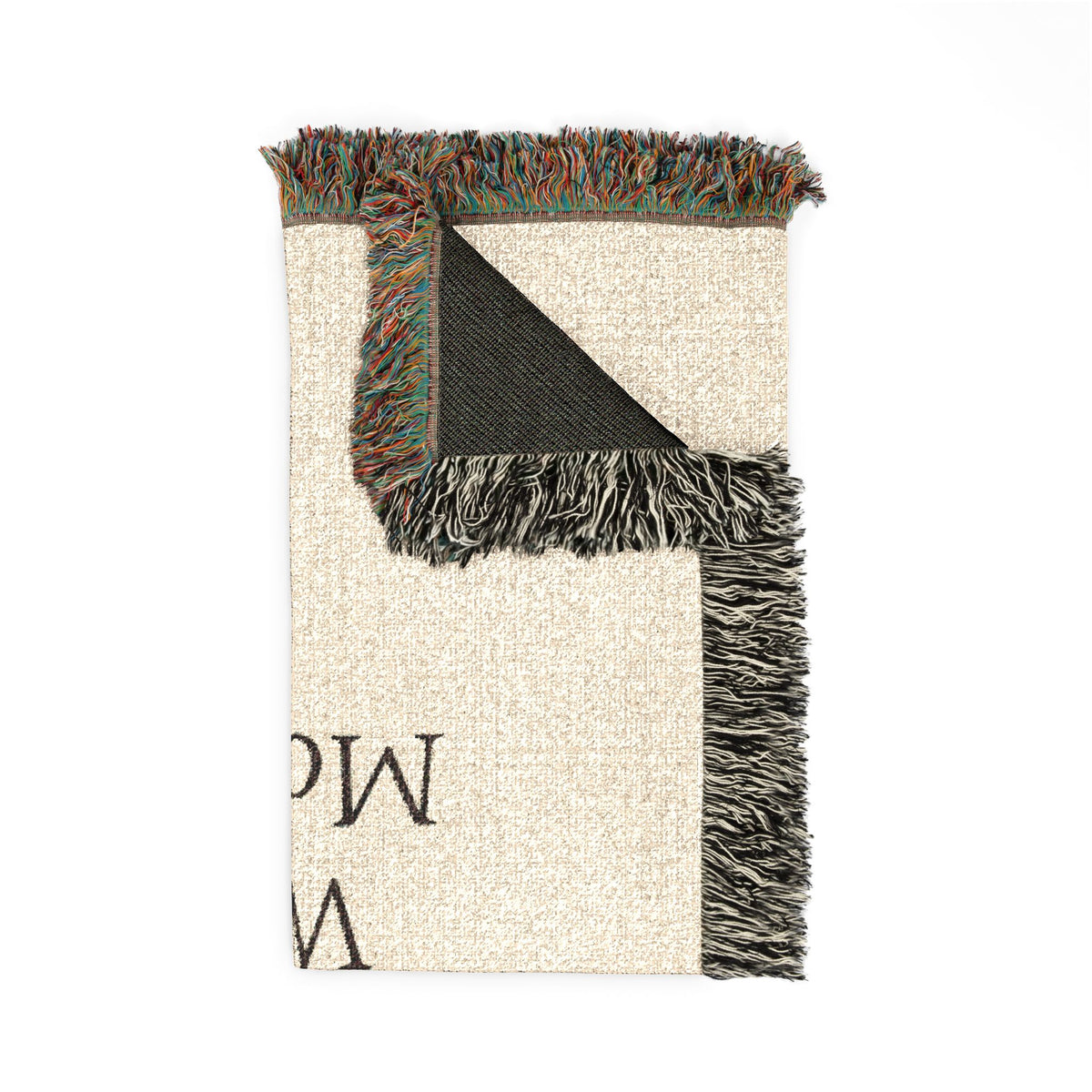 Personalized 'Will You Marry Me?' Woven Blanket — Custom Name Proposal Throw