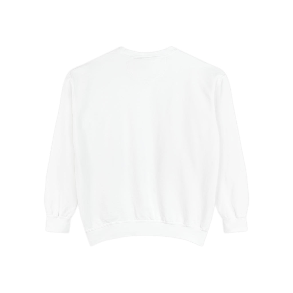 Nana Faux Patchwork Printed Lettering Crew neck Sweatshirt-Comfort Colors