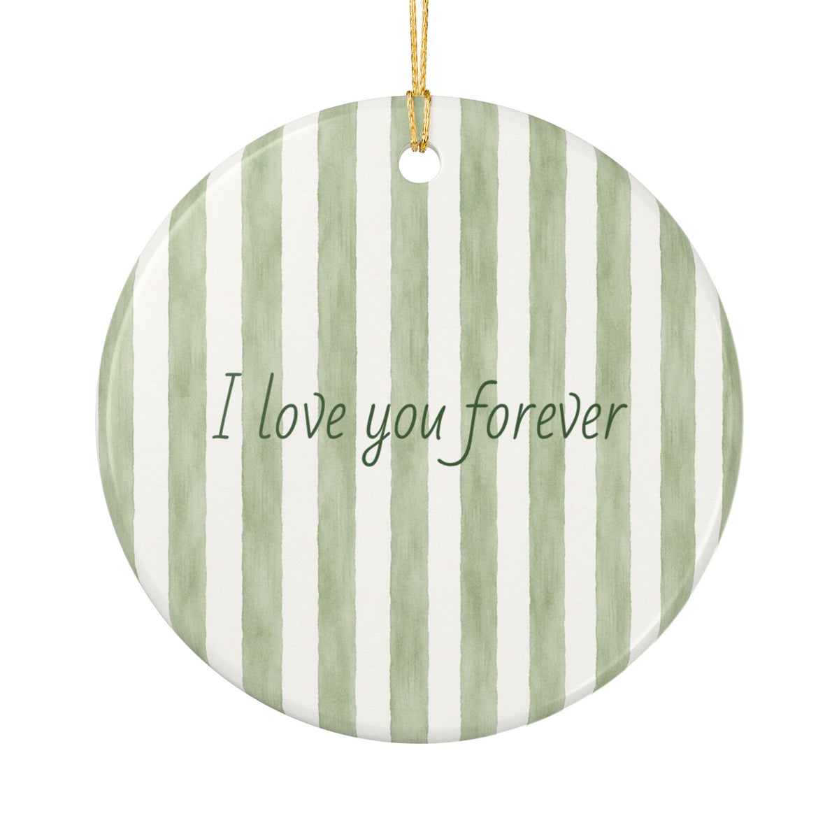 Personalized Engaged Couple Ceramic Ornament –  Wedding Keepsake