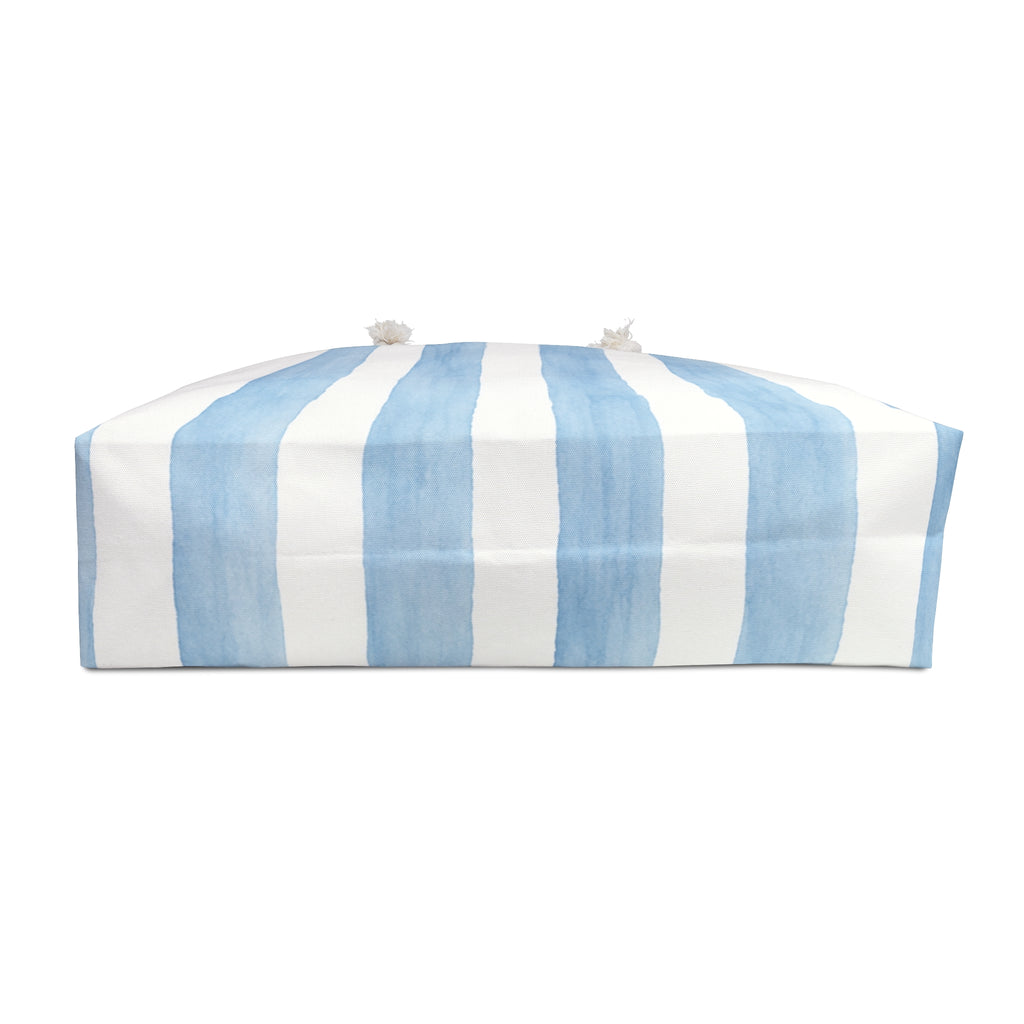 At The Cape Weekender Bag - Blue Coastal Stripe