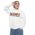 MIMI Christmas Holiday Sweatshirt- Faux Patchwork Printed Comfort Colors Shirt