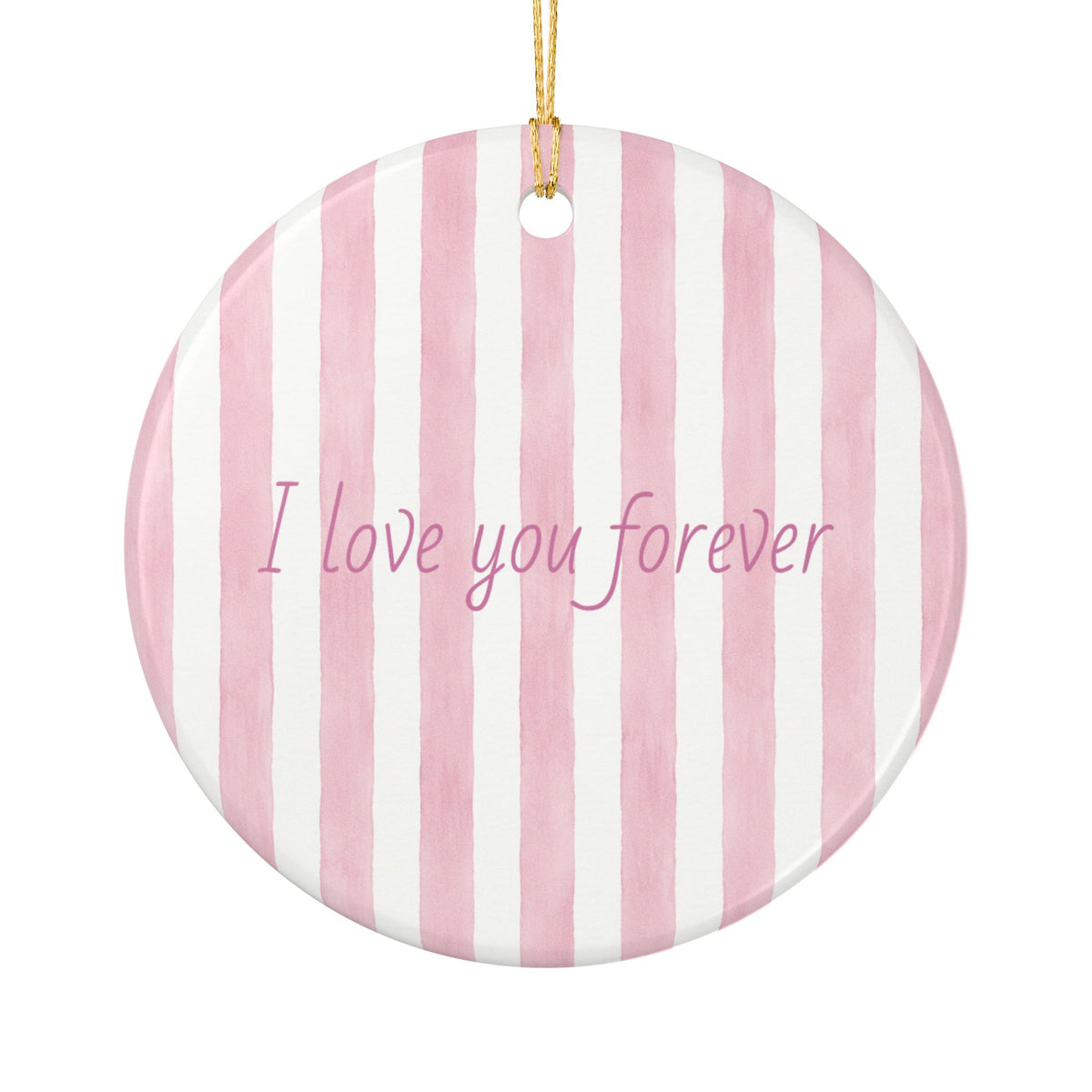 Engagement Gift- Couple Ceramic Ornament – Personalized Love Keepsake