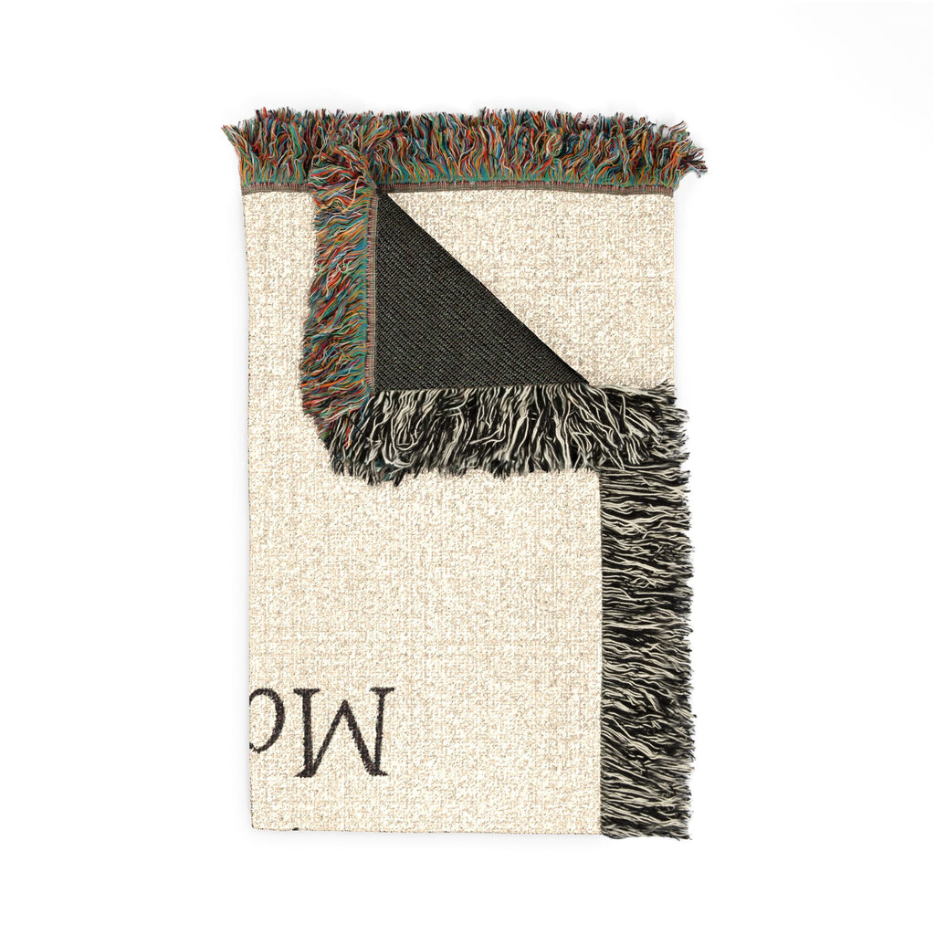 Personalized 'Will You Marry Me?' Woven Blanket — Custom Name Proposal Throw